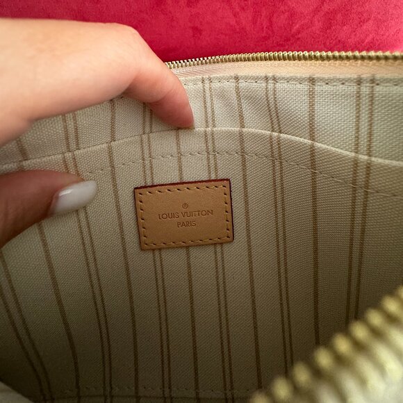 Louis Vuitton Neutrals Coated Canvas Clutch Women - Picture 5 of 12